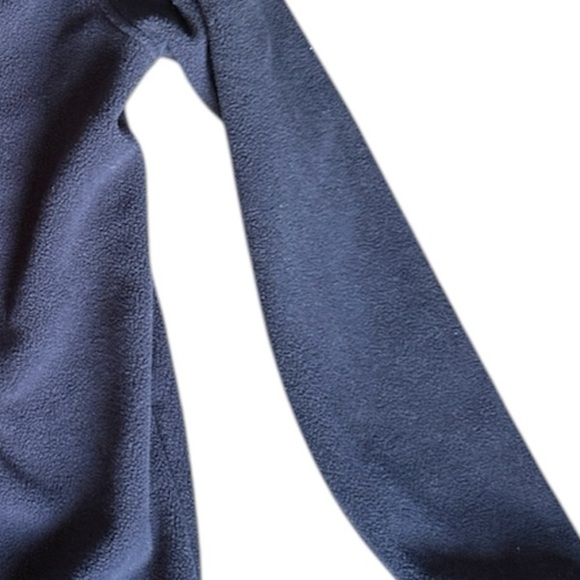 Brooks Brothers Men's Green and Blue Color Block Quarter Zip Fleece - M - Picture 6 of 9